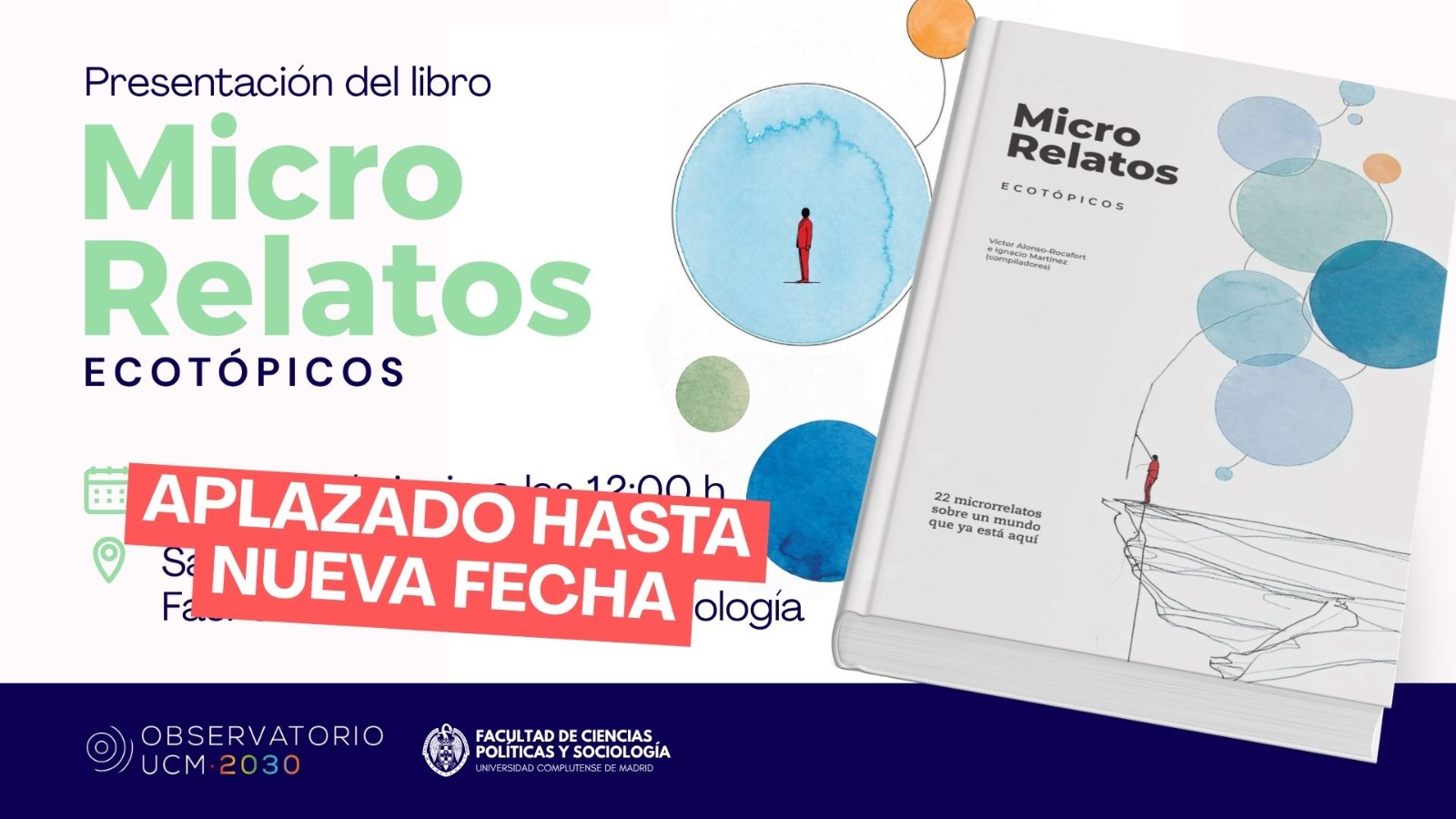 Presentación del libro "Microrrelatos ecotópicos" - APLAZADO HASTA NUEVA FECHA